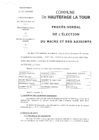 PV ELECTION DU MAIRE ET DES ADJOINTS 4.04.2014