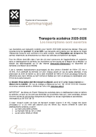 Inscriptions transports scolaires 2025-2026