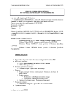 PROCES VERBAL DU CONSEIL MUNICIPAL DU 2025 12 18